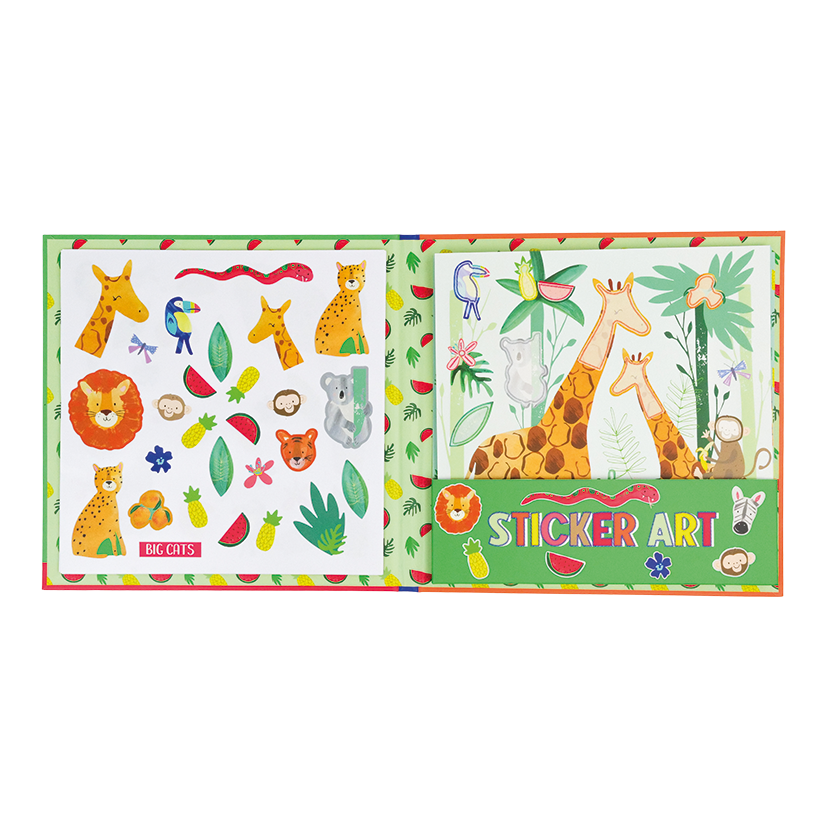 Jungle Sticker Art