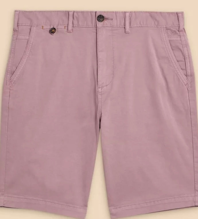 DUSTY PINK SUTTON ORGANIC CHINO SHORT