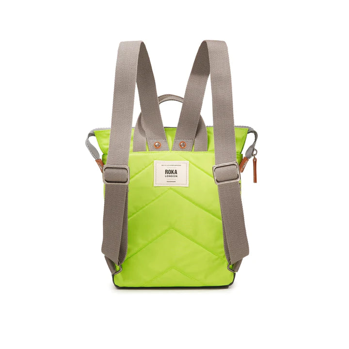 LIME BANTRY B RECYCLED NYLON SMALL BACKPACK