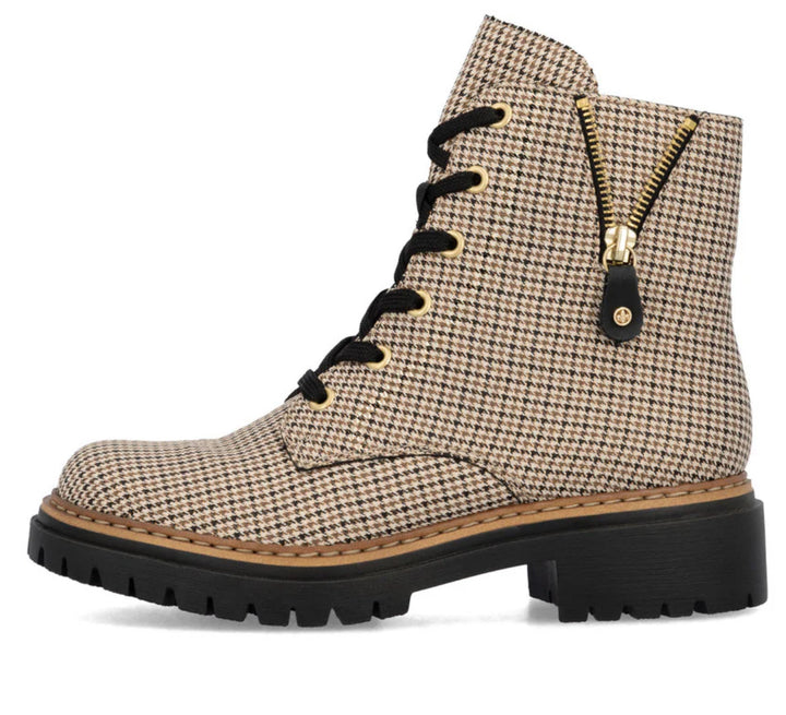 72617-60 BEIGE BOOTS