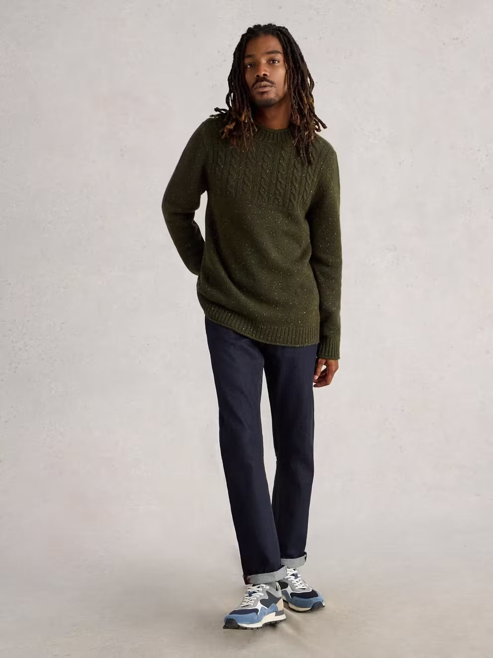BERKLEY CREW NECK DARK GREEN