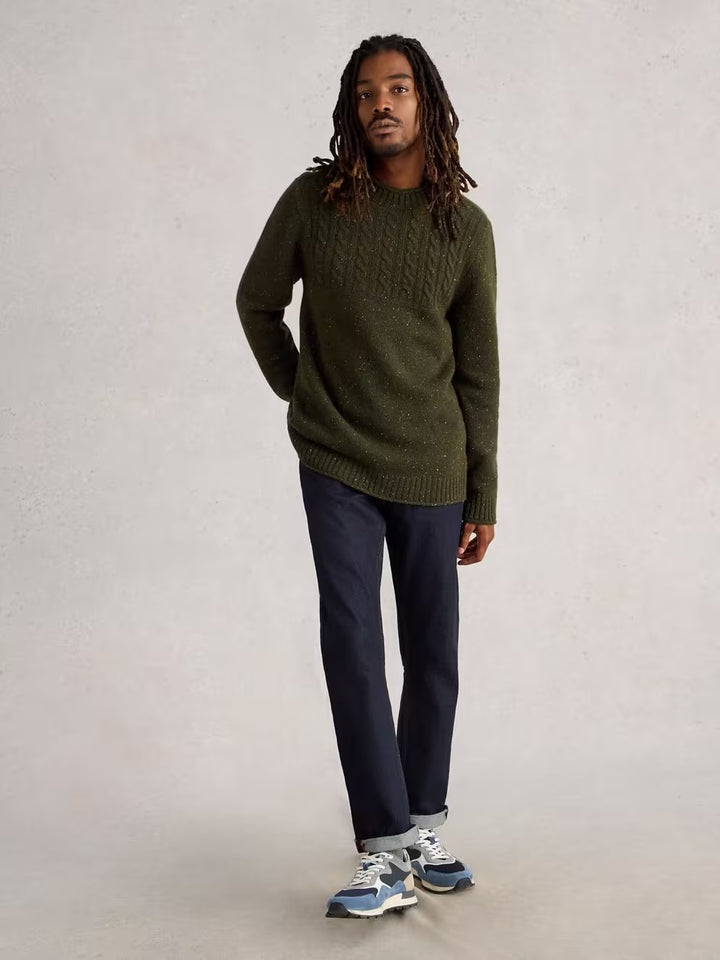 BERKLEY CREW NECK DARK GREEN