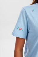 SUIS T-SHIRT GOTS CERULEAN
