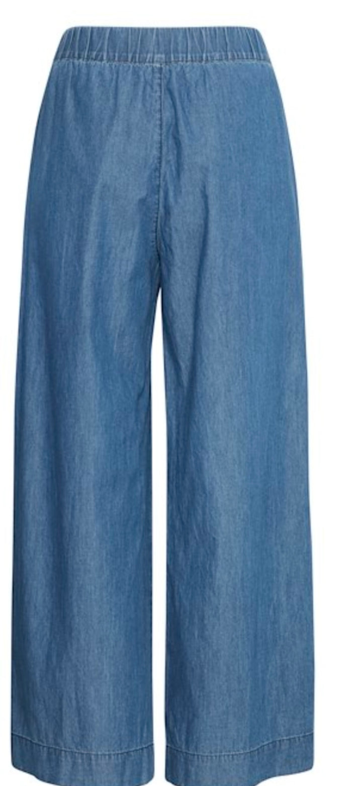 CLEAR BLUE DENIM KINDRA TROUSER 2