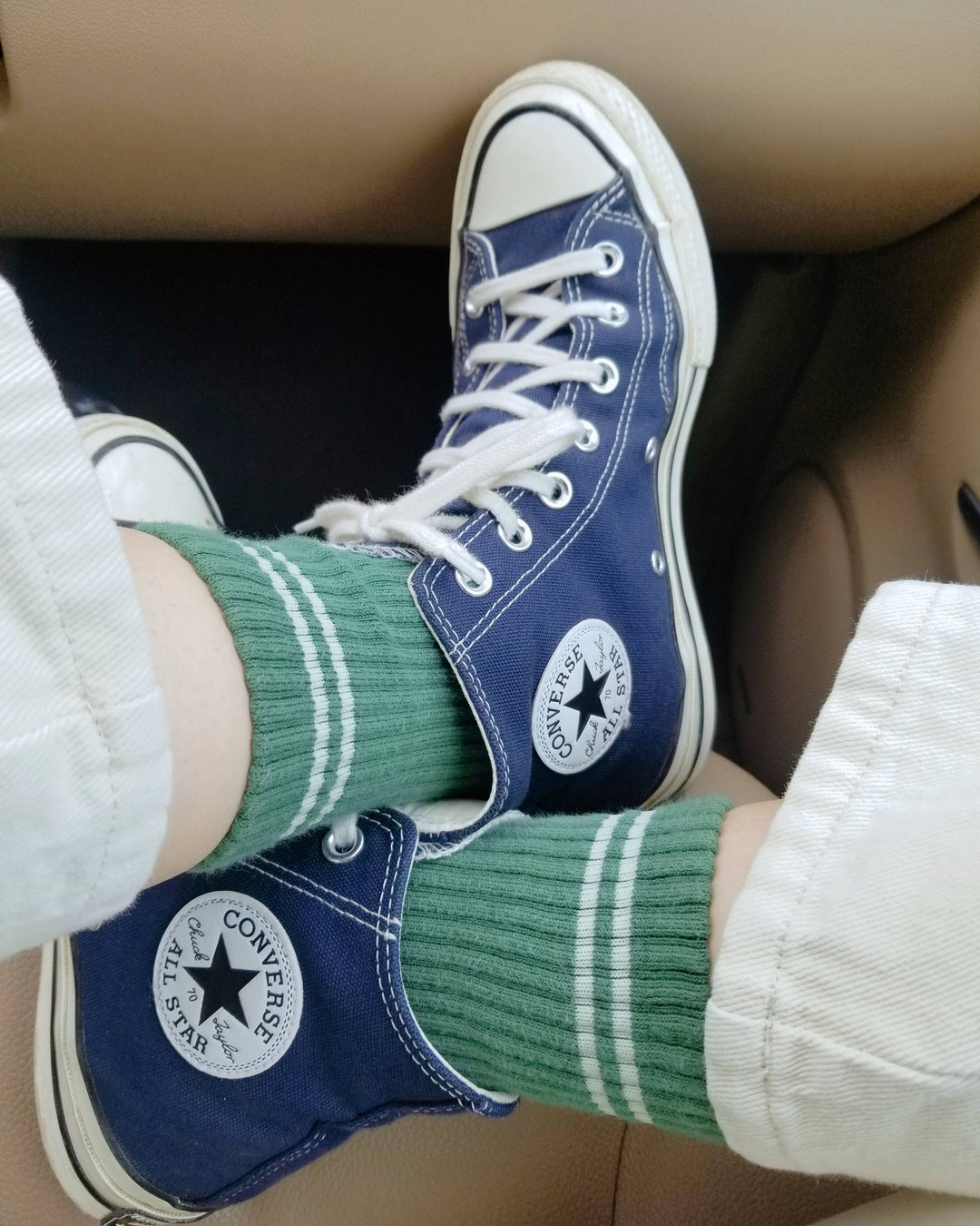 Boyfriend Socks: Moss