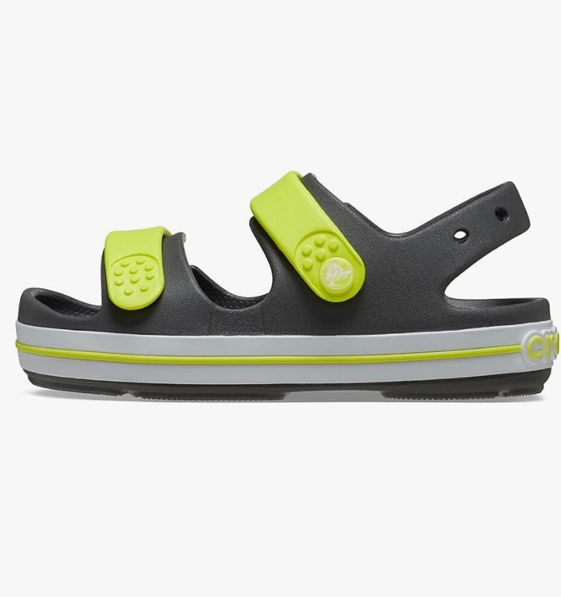 CROCBAND CRUISER SANDAL T SLATE GREY ACIDITY