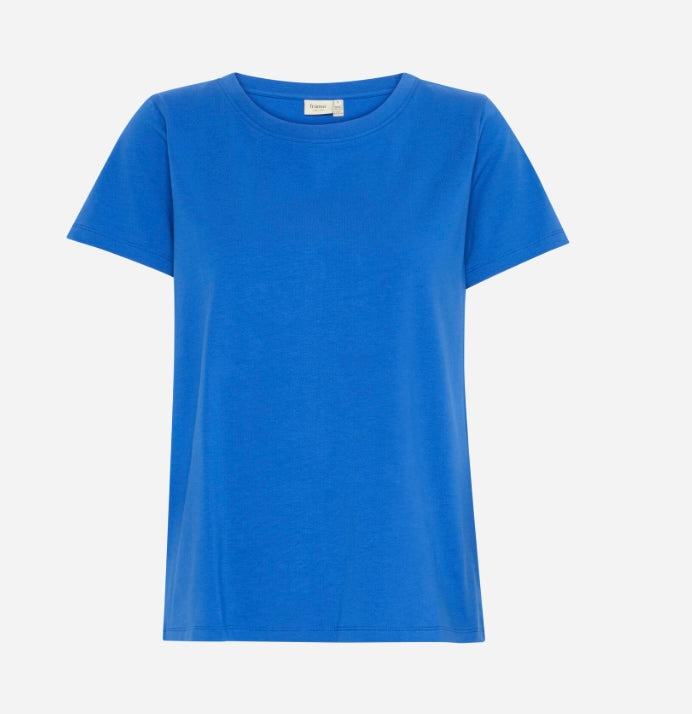 ZA SHOULDER TEE BLUE LOLITE