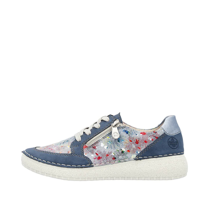 BLUE MULTI SIDE ZIP TRAINERS
