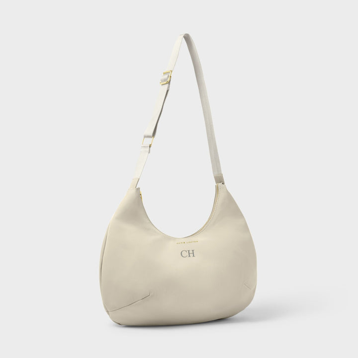 NYLON-LUXE SLING SHOULDER BAG
