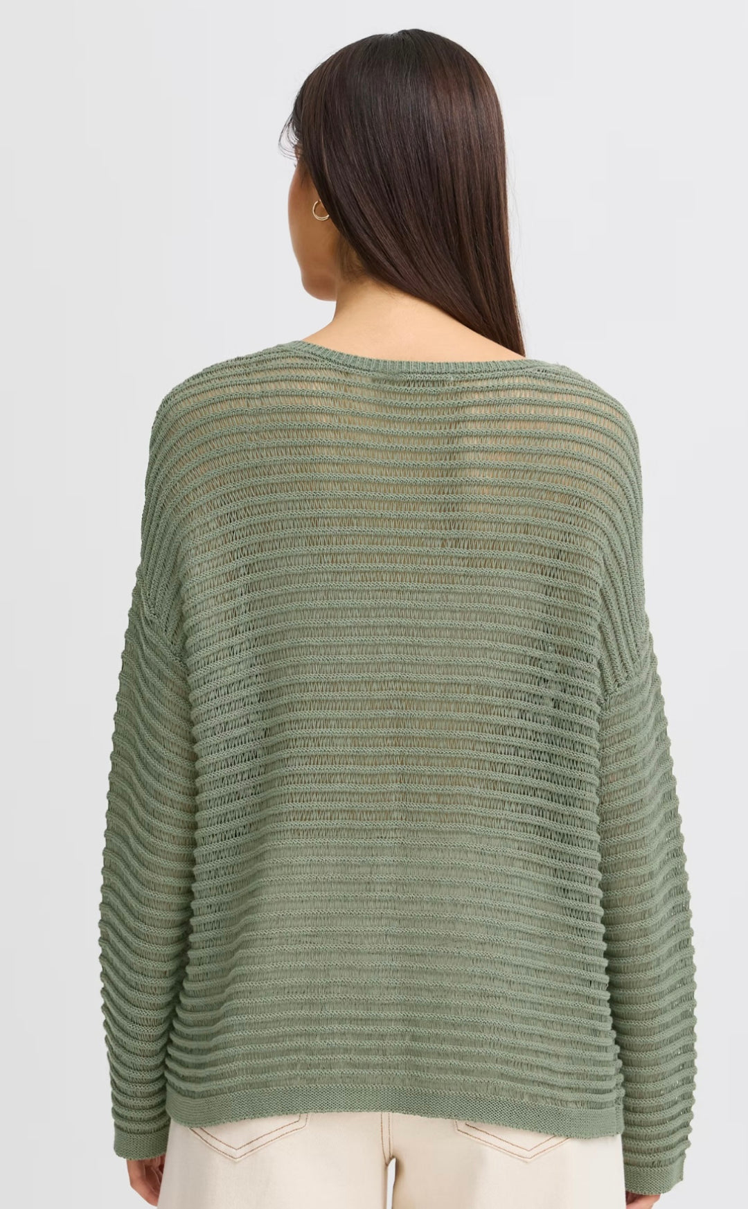 FLORZIA PULLOVER AGAVE GREEN