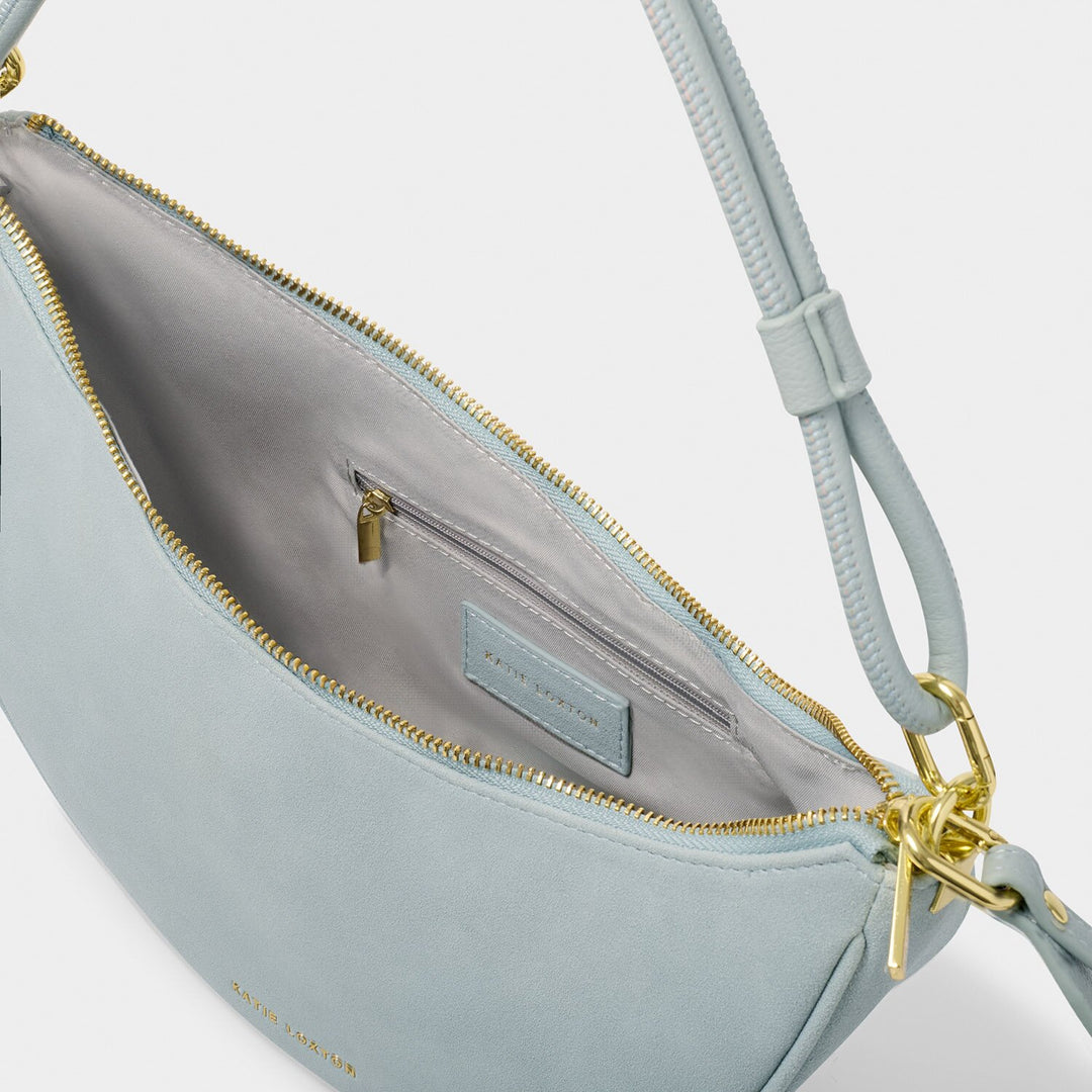 ASHA SLING BAG BLUE MIST SUEDETTE