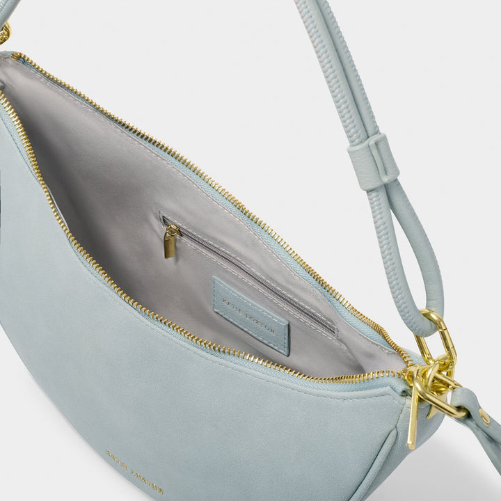 ASHA SLING BAG BLUE MIST SUEDETTE