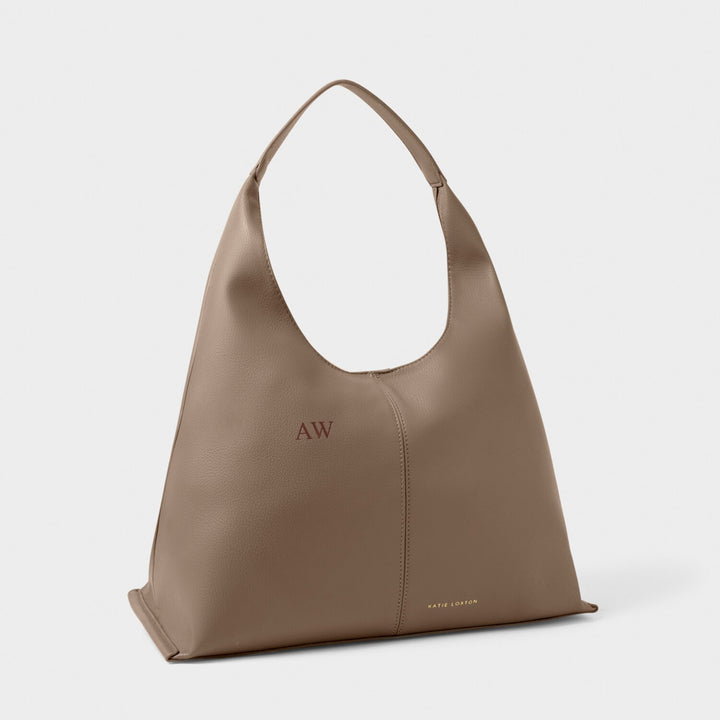 LAILA SLOUCH SHOULDER BAG MOCHA