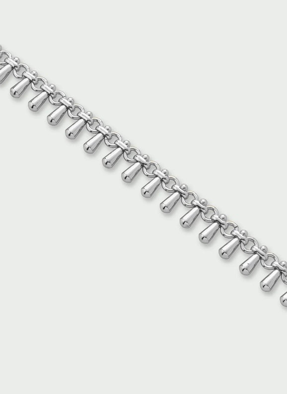 DEWDROP BRACELET SILVER