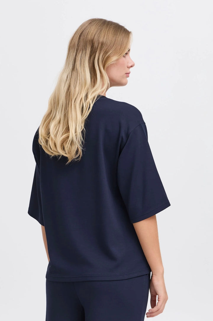 NAVY BLAZER AURORA PU 1 TOP