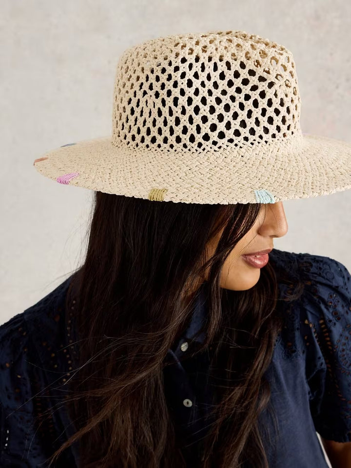 OPEN WEAVE FEDORA NAT MLT