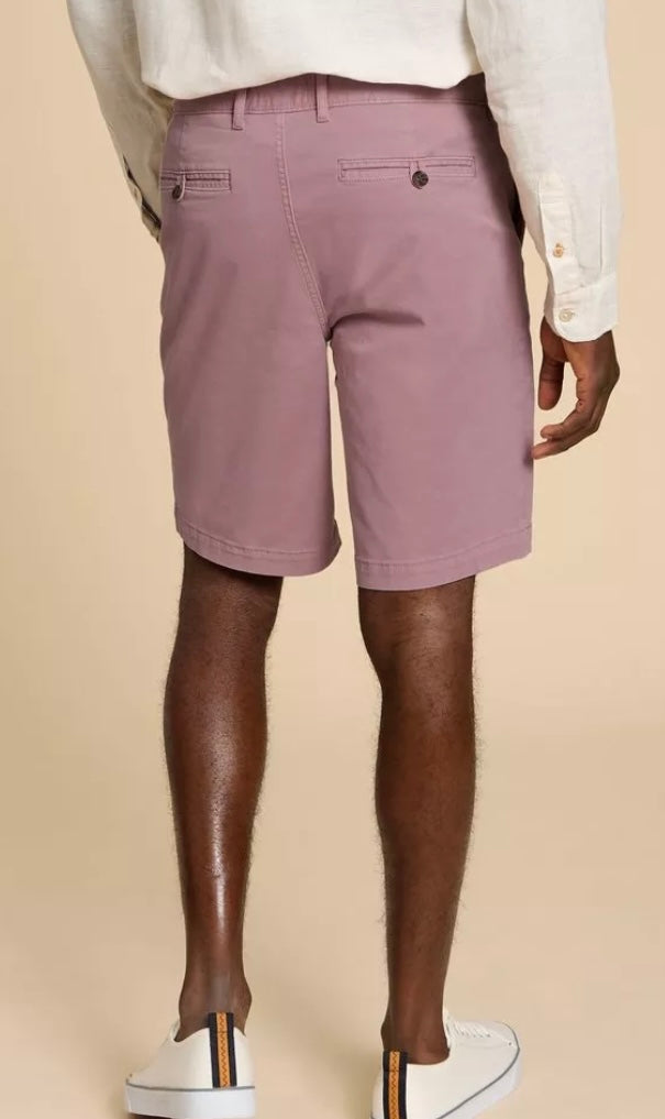 DUSTY PINK SUTTON ORGANIC CHINO SHORT