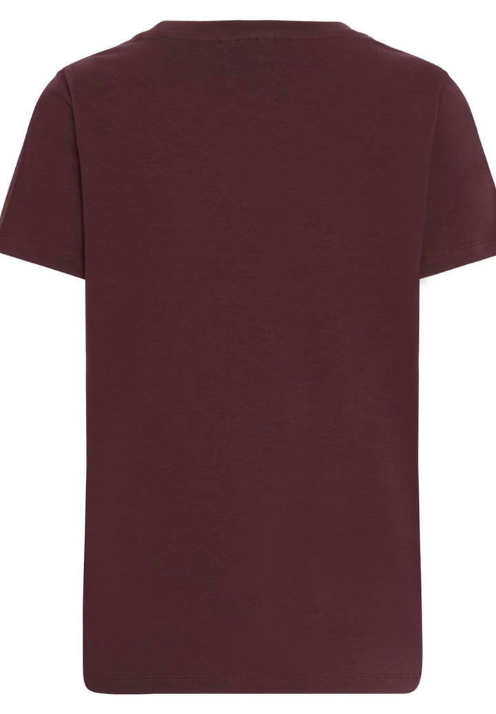 ZASHOULDER TEE FUDGE