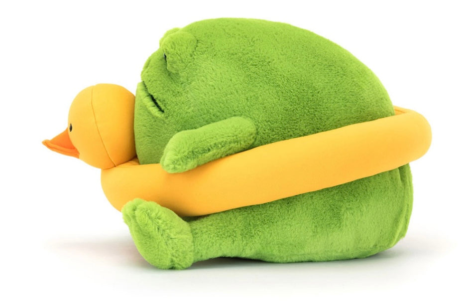 RICKY RAIN FROG WITH RUBBER RING