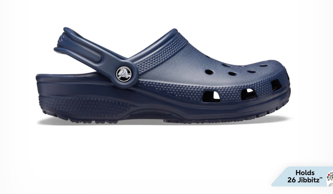 CLASSIC NAVY CROCS