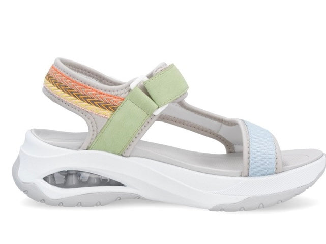W3151-90 LADIES' SANDALS MULTI ZICK-ZACK-KONSTRUKTION
