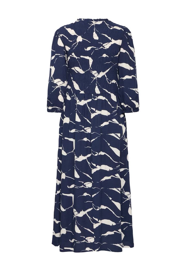 NAVY BLAZER MIX LALU DRESS