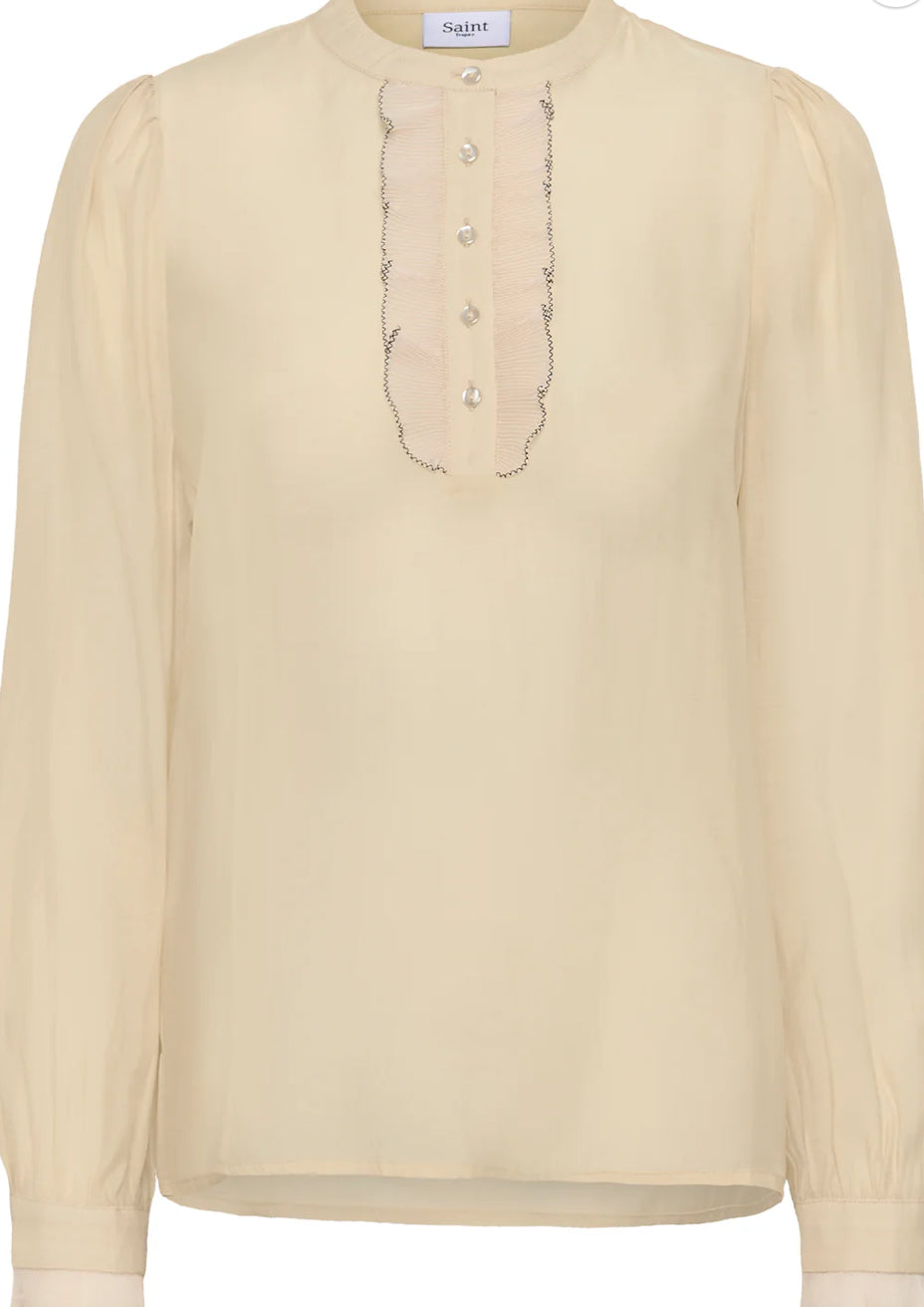 MAGDALENA SZ SHIRT BROWN RICE