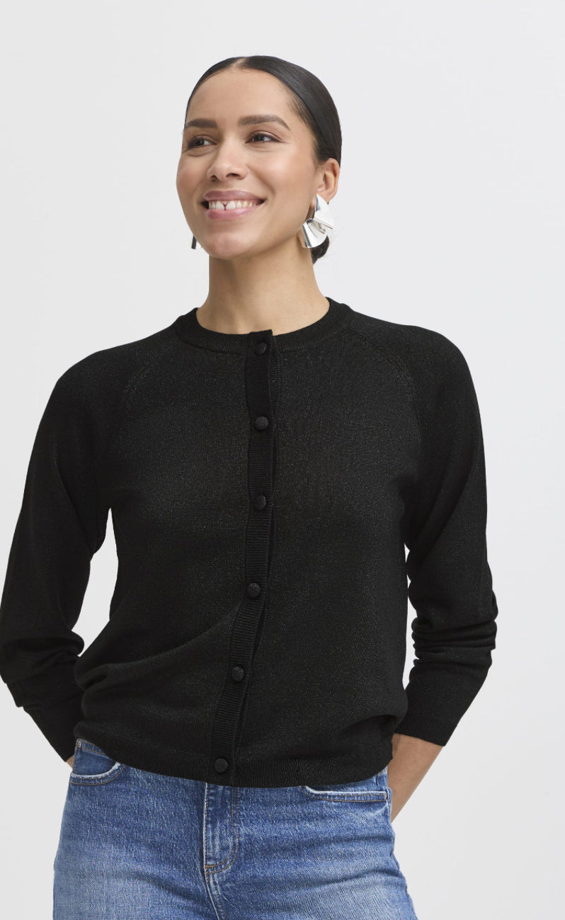 MOBBE LS CARDIGAN METEORITE