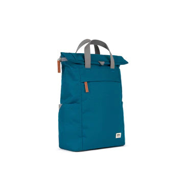 FINCHLEY A RECYCLED CANVAS SAPPHIRE SMALL BACKPACK