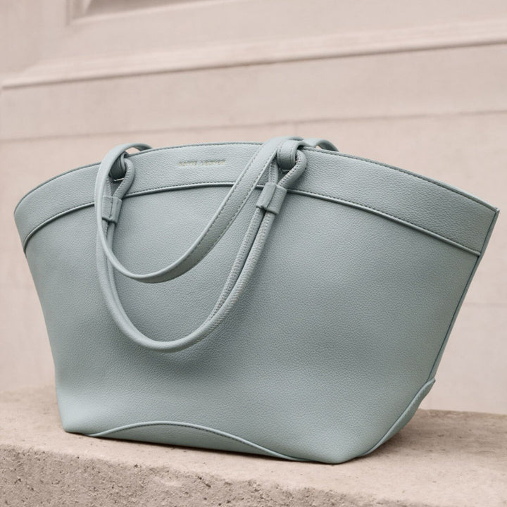 ASHA TOTE BAG DUCK EGG BLUE 27CM
