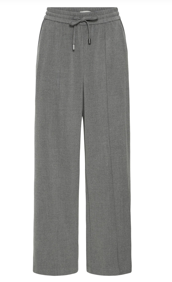 ENCORE TROUSERS MID GREY MELANGE