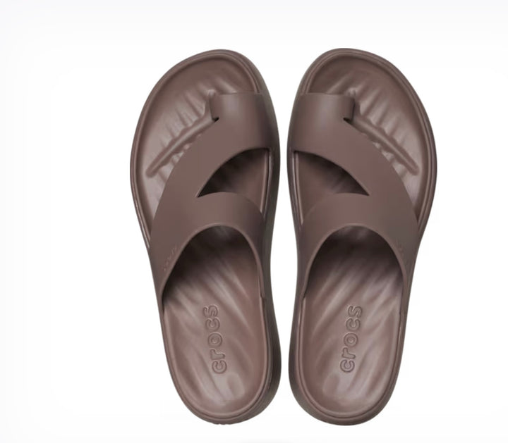 GETAWAY PLATFORM TOE LOOP TRUFFLE