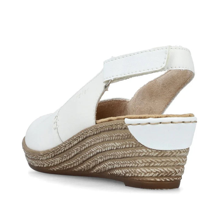 62462-80 LADIES' SANDALS WHITE SEITL. ANFLECHTER