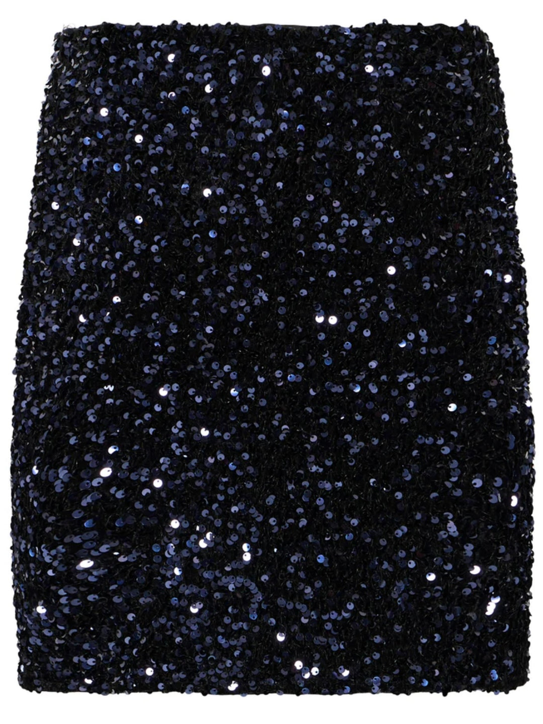 PAILLET SKIRT EVENING BLUE SEQUIN MIX