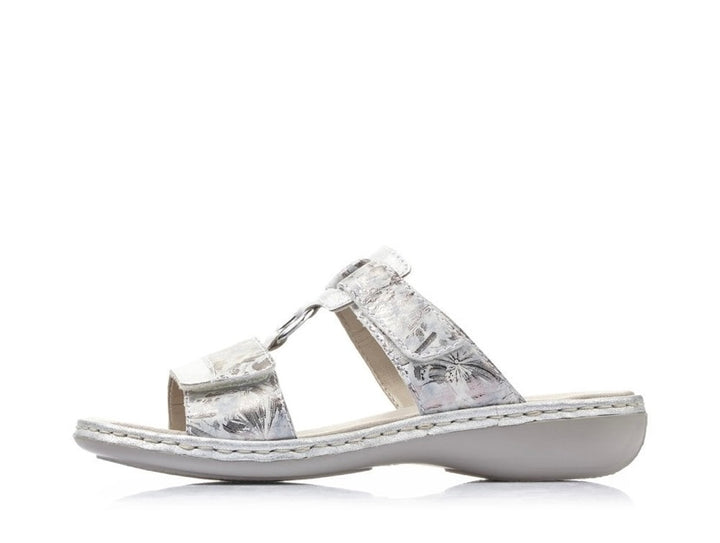 METALLIC SILVER MULES