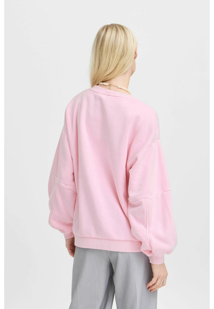 ROSEATE SPOONBILL PINK STANA SWEAT TOP