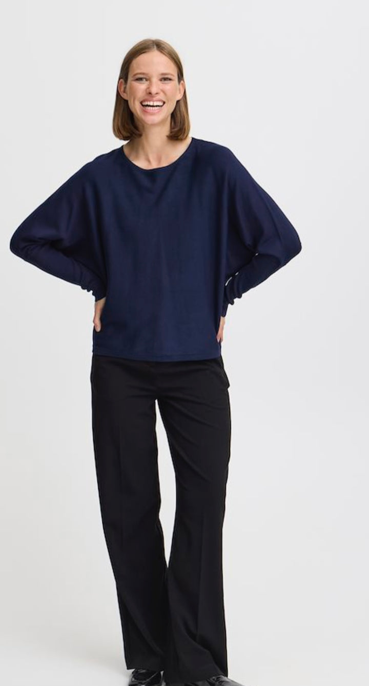 MMORLA BAT JUMPER NAVY BLAZER