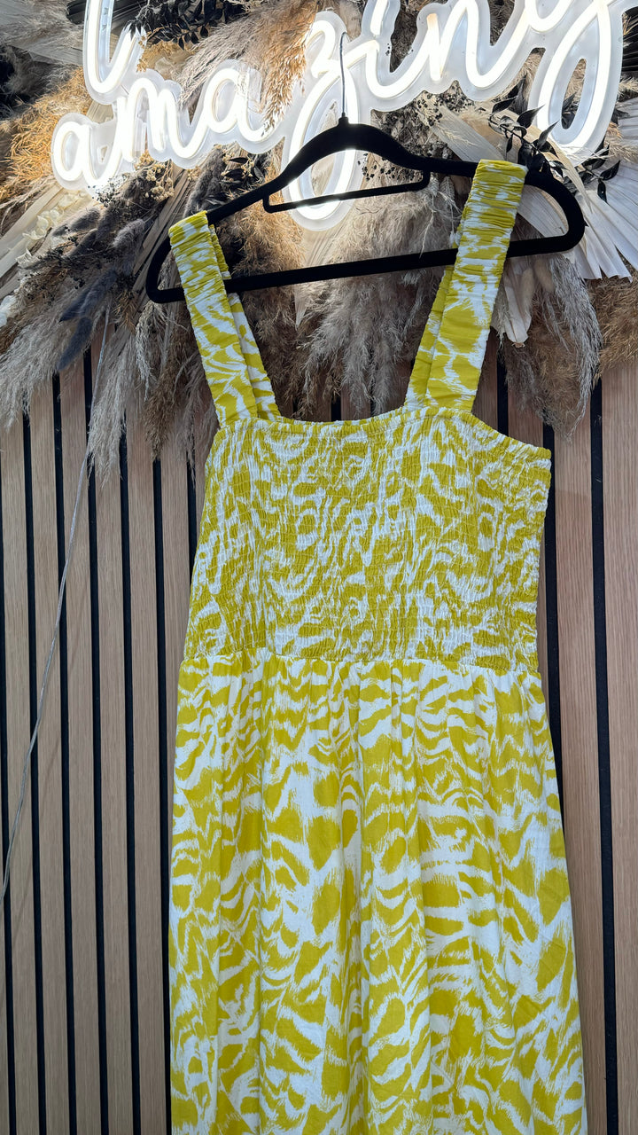 BAMBOO ZEBRA JASMINE DRESS