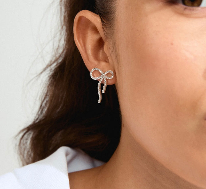 JOLANTA EARRINGS SILVER PLATED