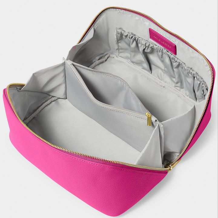 LARGE MAKE UP WASH BAG MAGENTA