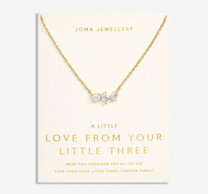 A LITTLE LOVE FROM YOUR LITTLE THREE NECKLACE