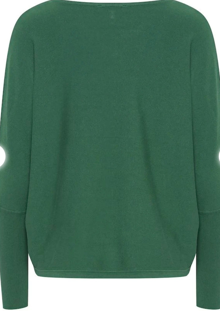 MMORLA BAT JUMPER FOILAGE GREEN