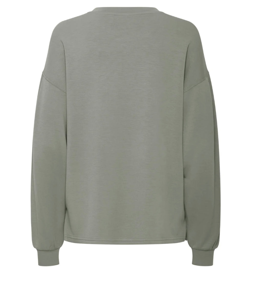 AGAVE GREEN AURORA PU TOP