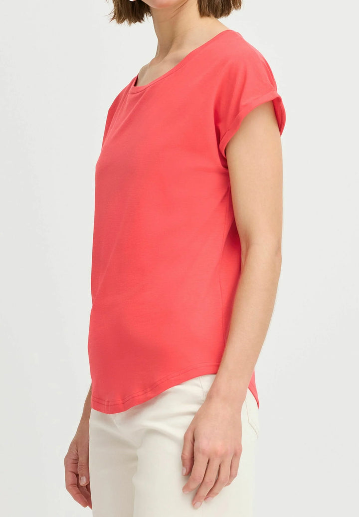 PAMILA T-SHIRT POINSETTIA