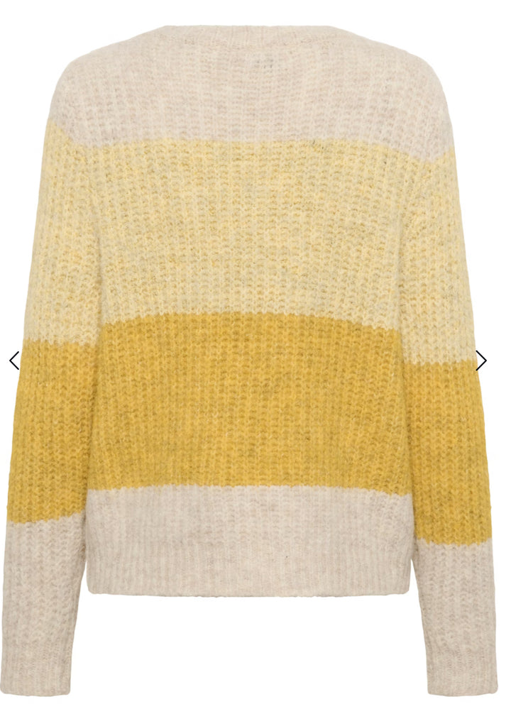 MANDY SZ PULLOVER MISTED YELLOW MELANGE