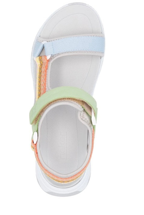 W3151-90 LADIES' SANDALS MULTI ZICK-ZACK-KONSTRUKTION