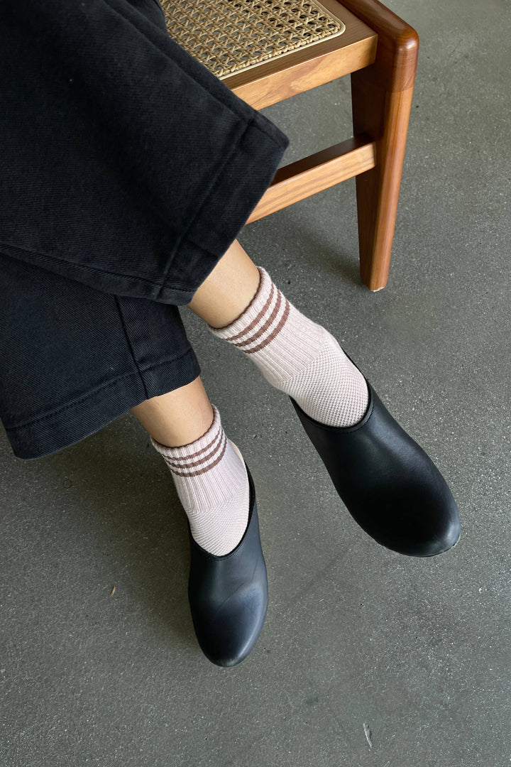 Girlfriend Socks: Ivory
