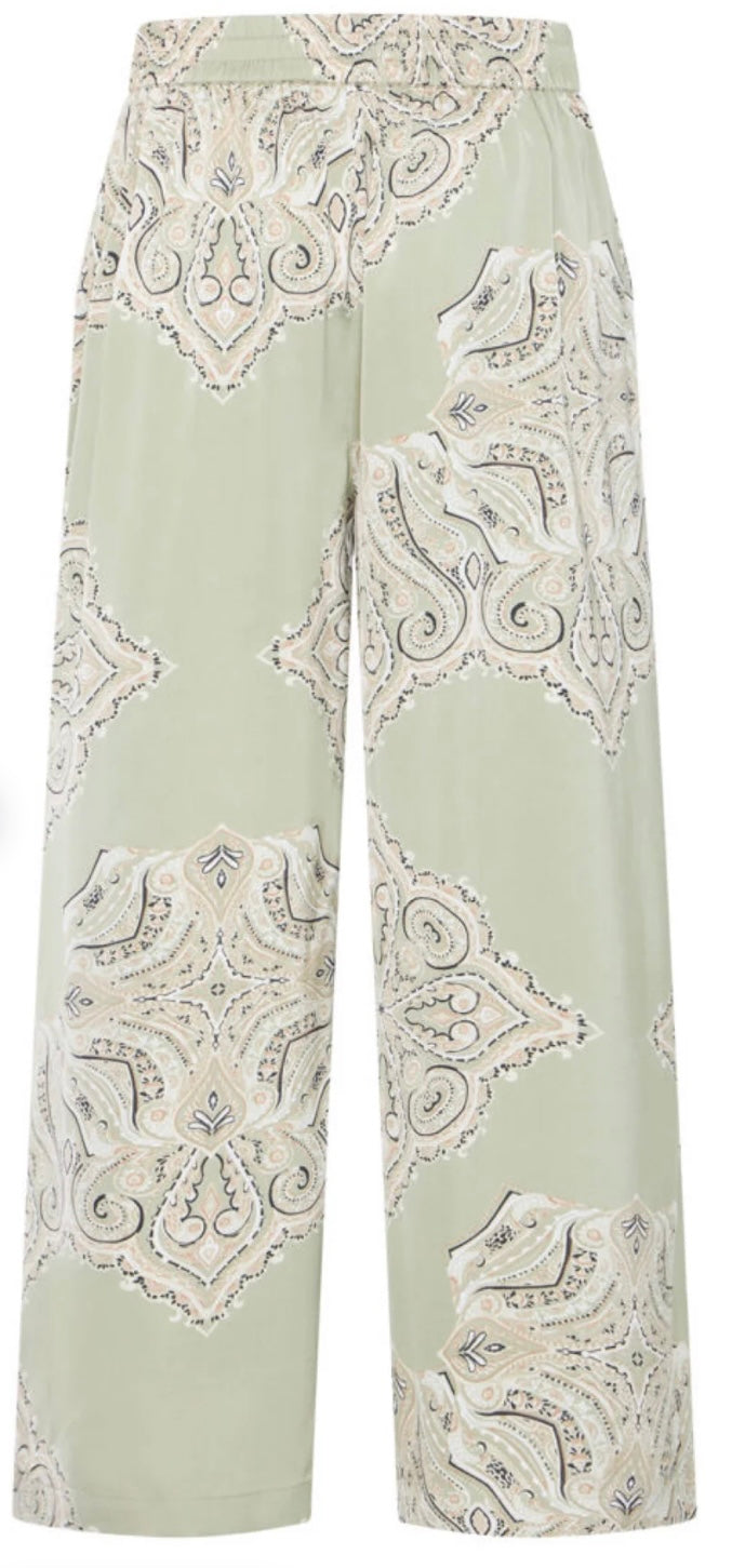 JANNIKE PANTS TEA PAISLEY MIX