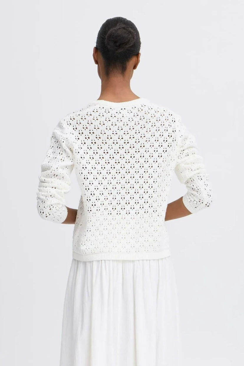 NAJO CARDIGAN MARSHMALLOW