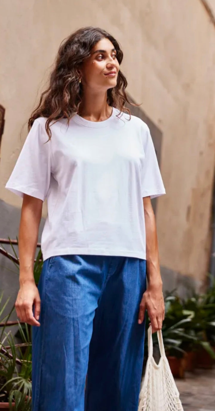 CLEAR BLUE DENIM KINDRA TROUSER 2